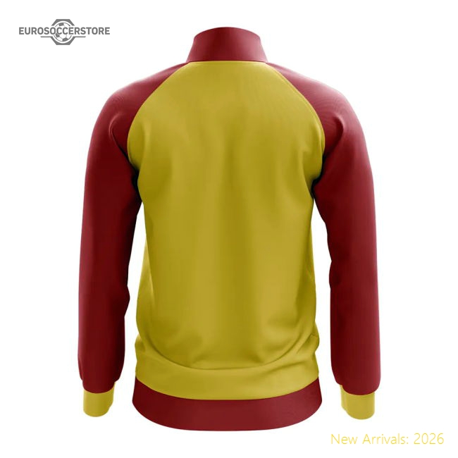 Liechtenstein Concept Football Track Jacket (Yellow)-Football Jersey Hub