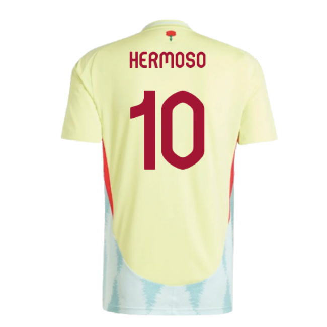 2024-2025 Spain Away Shirt (Ladies) (Hermoso 10)-Football Jersey Hub