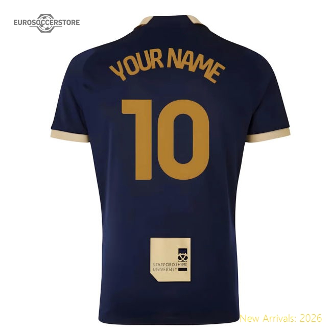 2023-2024 Port Vale Away Shirt (Your Name)-Football Jersey Hub