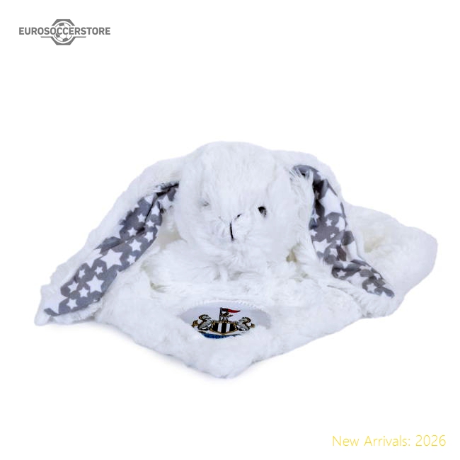 Newcastle United FC Baby Comforter Rabbit-Football Jersey Hub