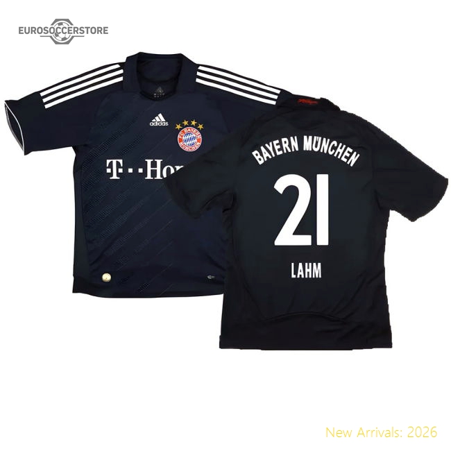 Bayern Munich 2008-10 Away Shirt ((Excellent) S) (Lahm 21)-Football Jersey Hub