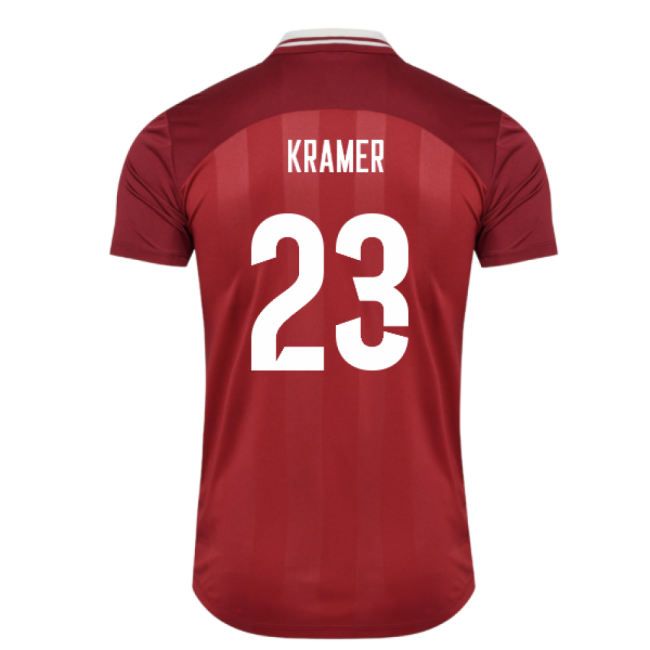 2025-2026 Denmark Womens Team Home Shirt (Unisex) (Kramer 23)-Football Jersey Hub