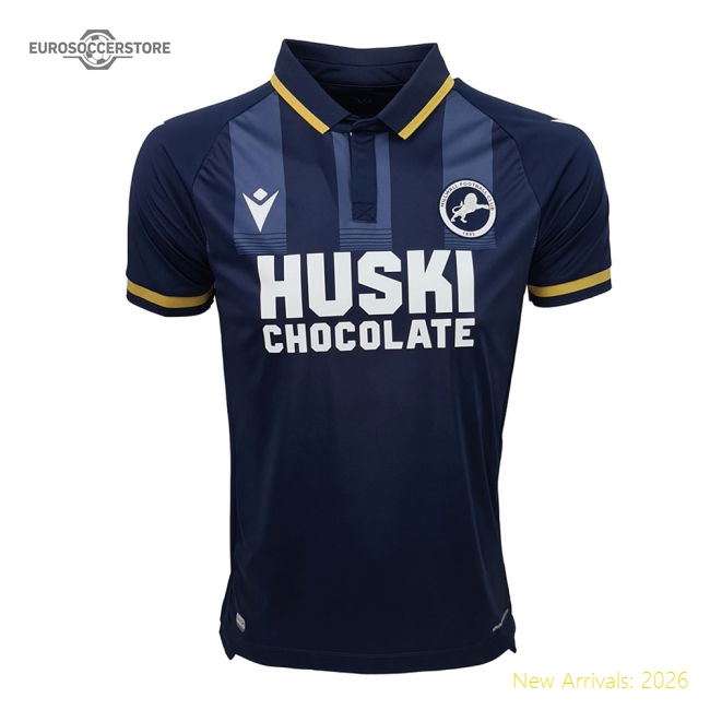 2021-2022 Millwall Home Shirt-Football Jersey Hub