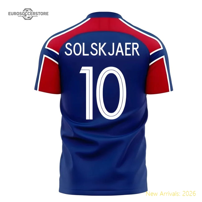 Norway 2025-2026 Away Concept Football Kit (Libero) (SOLSKJAER 10)-Football Jersey Hub
