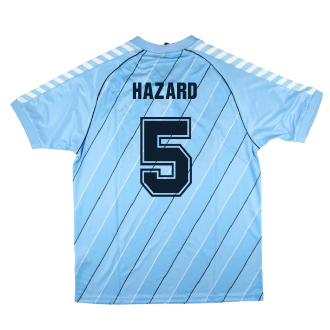 Tottenham 1985/87 Retro Hummel Away Shirt (Hazard 5)-Football Jersey Hub