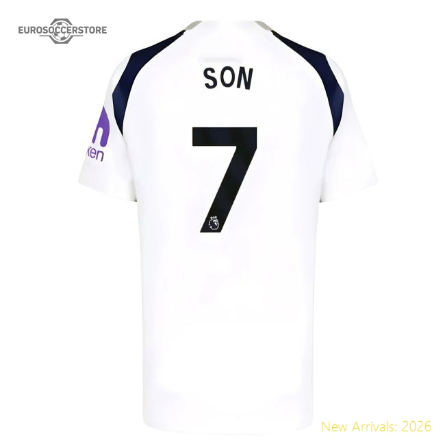 2025-2026 Tottenham Hotspur Home Shirt (Kids) (Son 7)-Football Jersey Hub