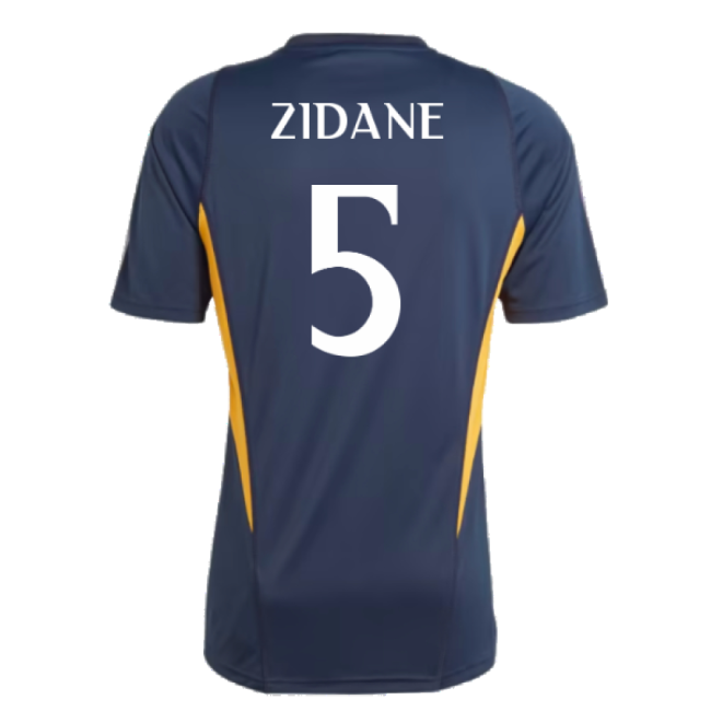 2023-2024 Real Madrid Training Shirt (Legend Ink) (Zidane 5)-Football Jersey Hub