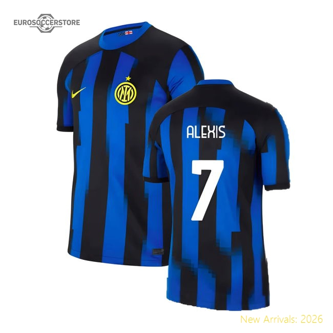 2023-2024 Inter Milan Home Shirt (Alexis 7)-Football Jersey Hub