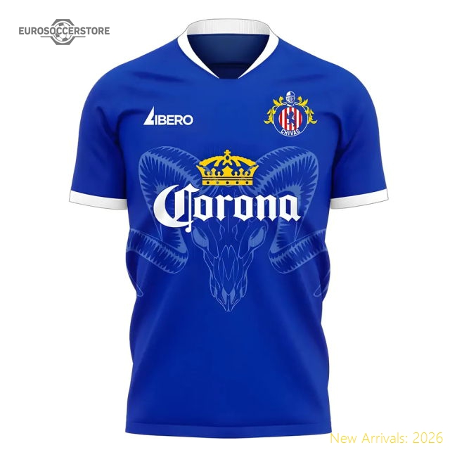 Chivas 2025-2026 Away Concept Football Kit (Libero) - Womens-Football Jersey Hub