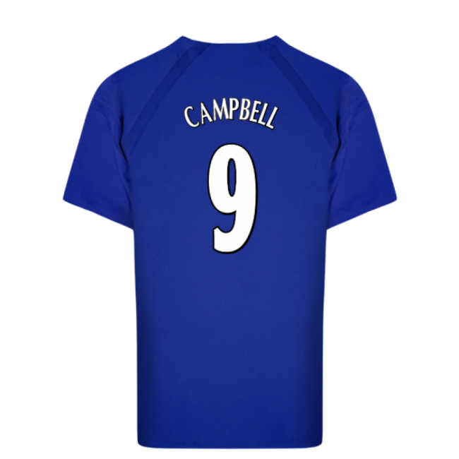 Everton 2003 Anniversary Retro Home Shirt (Campbell 9)-Football Jersey Hub