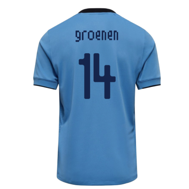 2025-2026 Netherlands Womens Team Away Shirt (Kids) (Groenen 14)-Football Jersey Hub
