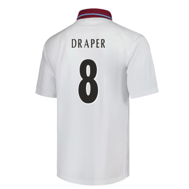 Aston Villa 2000 Away Retro Shirt (Draper 8)-Football Jersey Hub