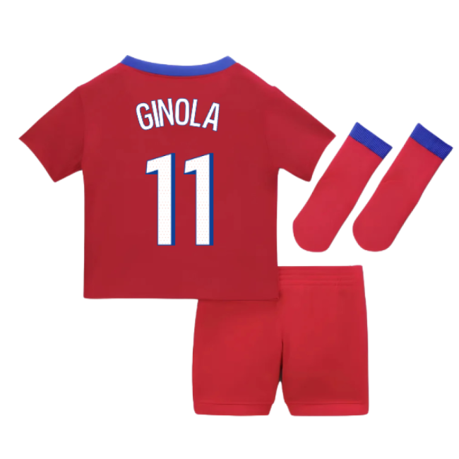 2025-2026 PSG Third Baby Kit (Ginola 11)-Football Jersey Hub