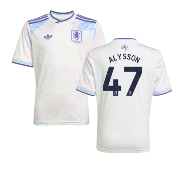 2025-2026 Aston Villa Third Shirt - Kids (Alysson 47)-Football Jersey Hub