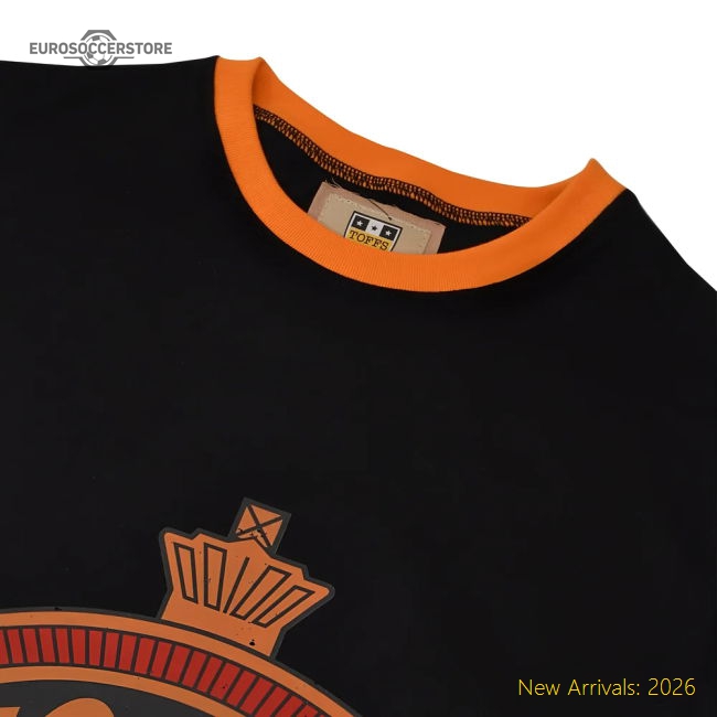TOFFS Belgique T-Shirt - Black/Amber-Football Jersey Hub