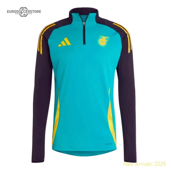 2024-2025 Jamaica Training Top (Green)-Football Jersey Hub