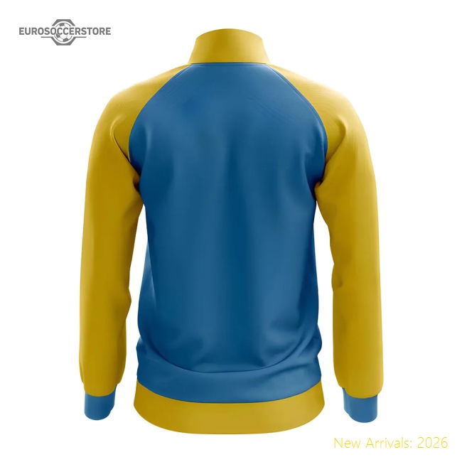 Saint Pierre and Miquelon Concept Football Track Jacket (Sky)-Football Jersey Hub