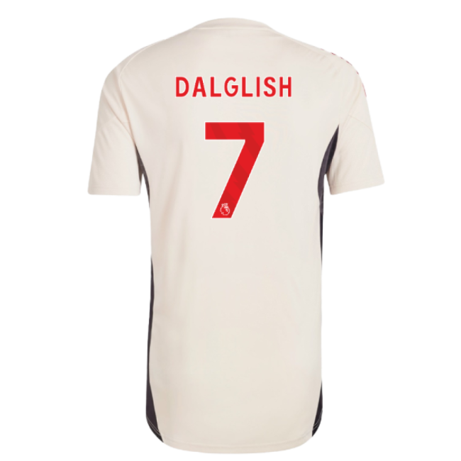 2025-2026 Liverpool Training Jersey (White) - Kids (Dalglish 7)-Football Jersey Hub