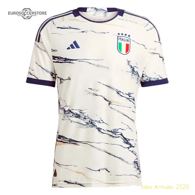 2023-2024 Italy Authentic Away Shirt-Football Jersey Hub