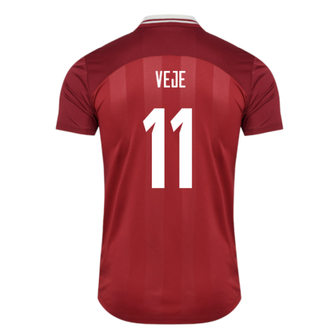 2025-2026 Denmark Womens Team Home Shirt (Unisex) (Veje 11)-Football Jersey Hub