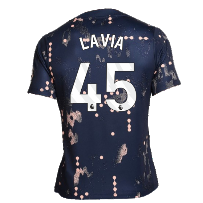 2024-2025 Chelsea Academy Pro Pre-Match Shirt (Obsidian) (Lavia 45)-Football Jersey Hub