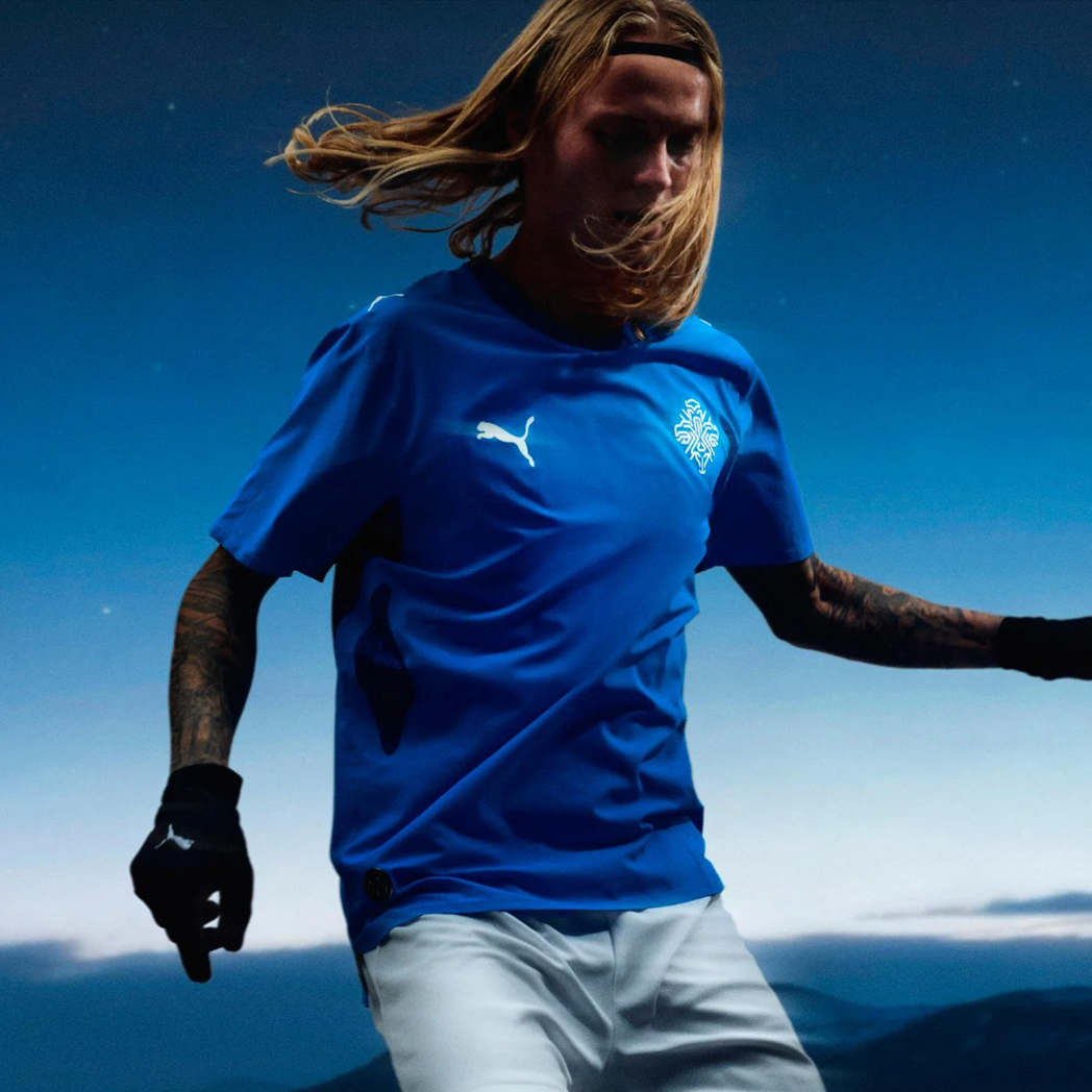 Iceland 2026 Home Jersey | Strákarnir okkar Icelandic Football Shirt-Football Jersey Hub