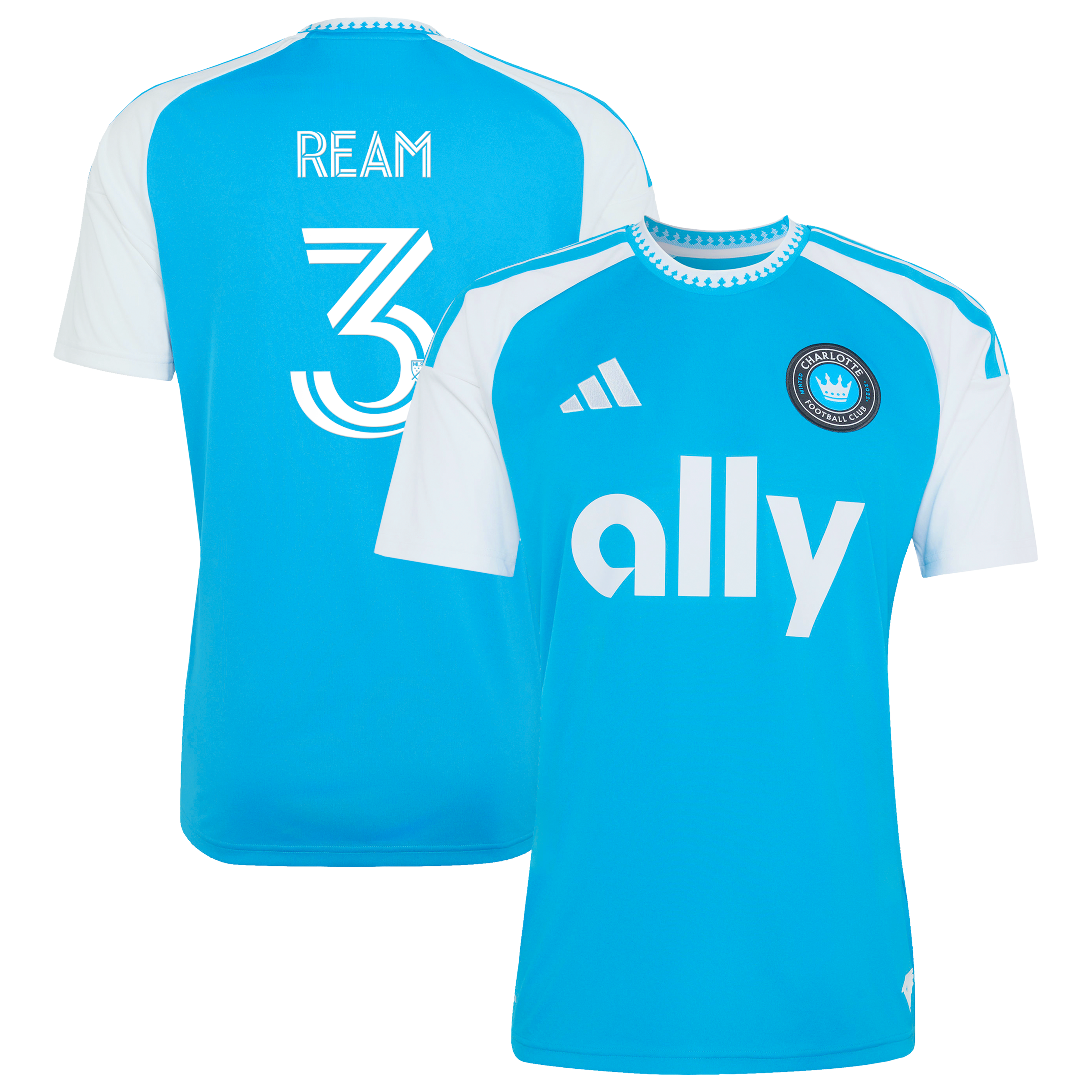 Tim Ream Charlotte FC Jersey - Blue | Football Jersey Hub