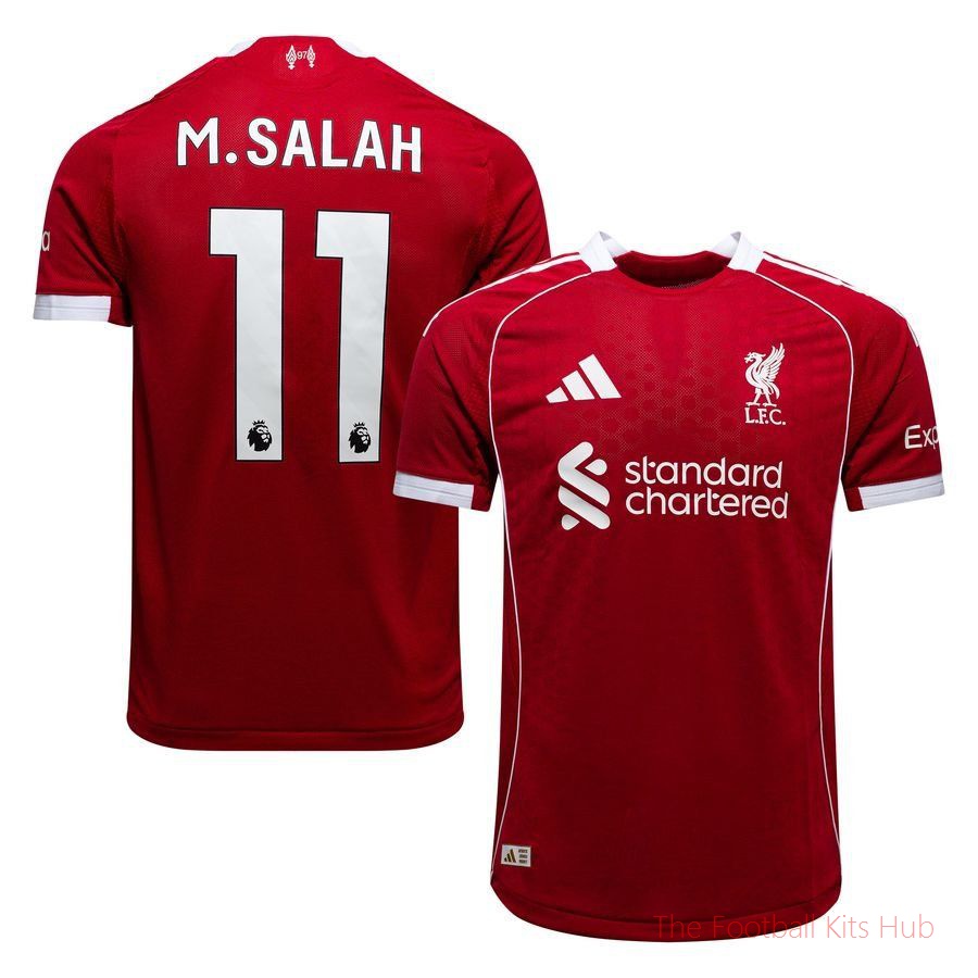 Liverpool Home Shirt 2025/26 Authentic M.SALAH 11-UniFootball Store