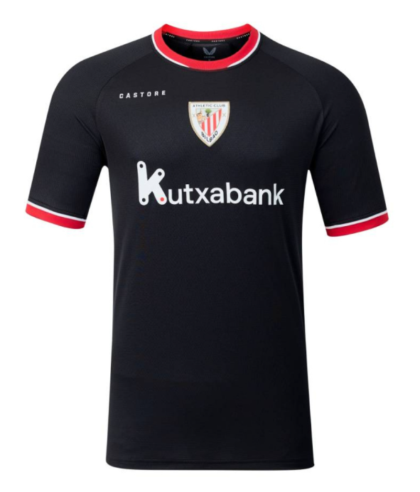 Athletic Bilbao 26-27 Away — San Mamés roof metal-slat tilted-line pattern-UniFootball Store