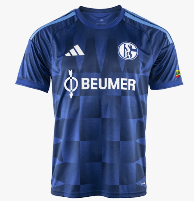 FC Schalke 04 26-27 Home — Veltins-Arena 25th-anniversary roof pattern-UniFootball Store