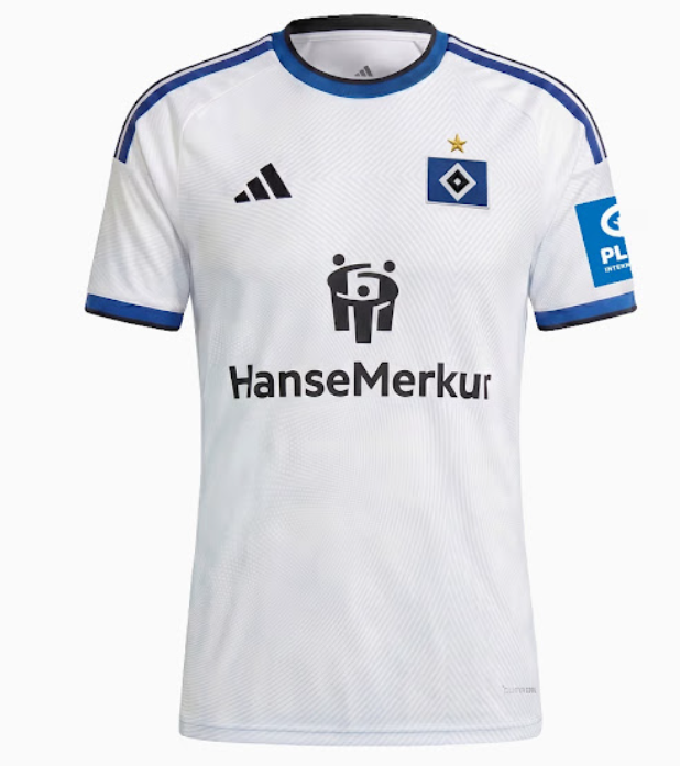 Hamburger SV 26-27 Home — Volksparkstadion coordinates + subtle stadium print-UniFootball Store