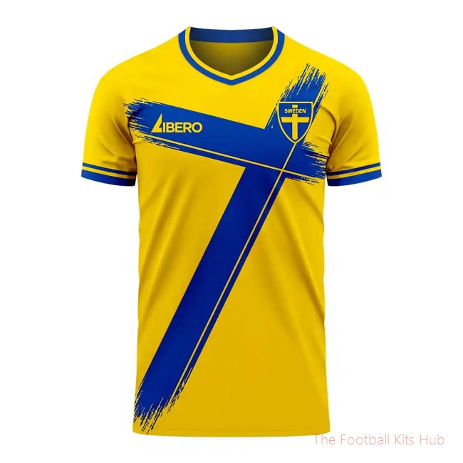 Sweden 2025/26 Home Football Kit (Libero)