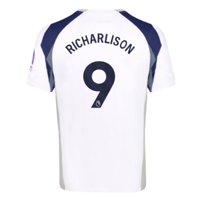 2025-2026 Tottenham Hotspur Home Shirt (Richarlison 9)-Football Jersey Hub
