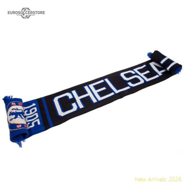 Chelsea FC Nero Scarf-Football Jersey Hub