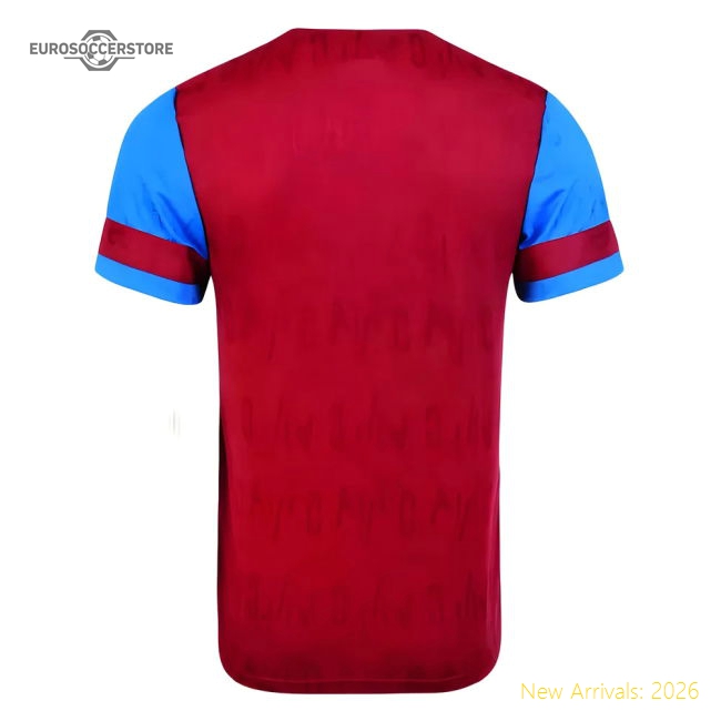 Score Draw Aston Villa 1992 Retro Football Shirt (McGrath 5)-Football Jersey Hub