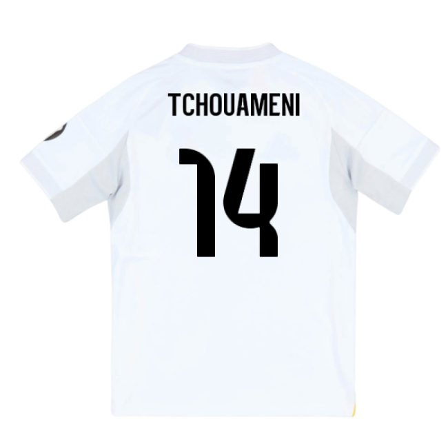 2025-2026 Real Madrid Home Youth Kit (Tchouameni 14)-Football Jersey Hub