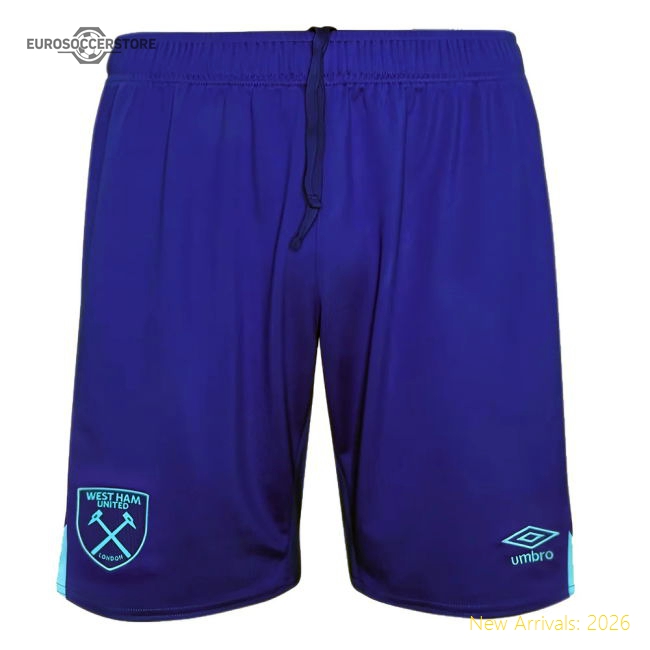 2023-2024 West Ham United Third Shorts-Football Jersey Hub