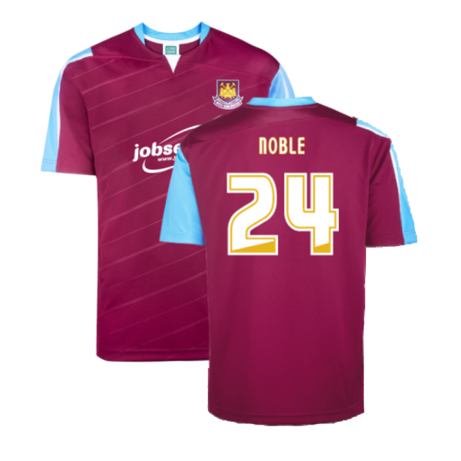 2005 West Ham Home Play Off Final Shirt (Noble 24)-Football Jersey Hub
