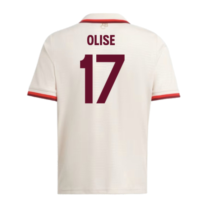 2024-2025 Bayern Munich Third Shirt (Kids) (Olise 17)-Football Jersey Hub