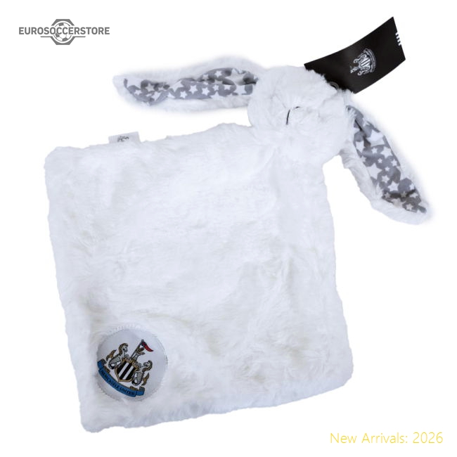 Newcastle United FC Baby Comforter Rabbit-Football Jersey Hub