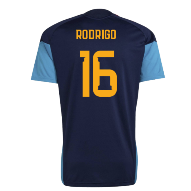 2026-2027 Spain Training Jersey (Night Indigo) (Rodrigo 16)-Football Jersey Hub
