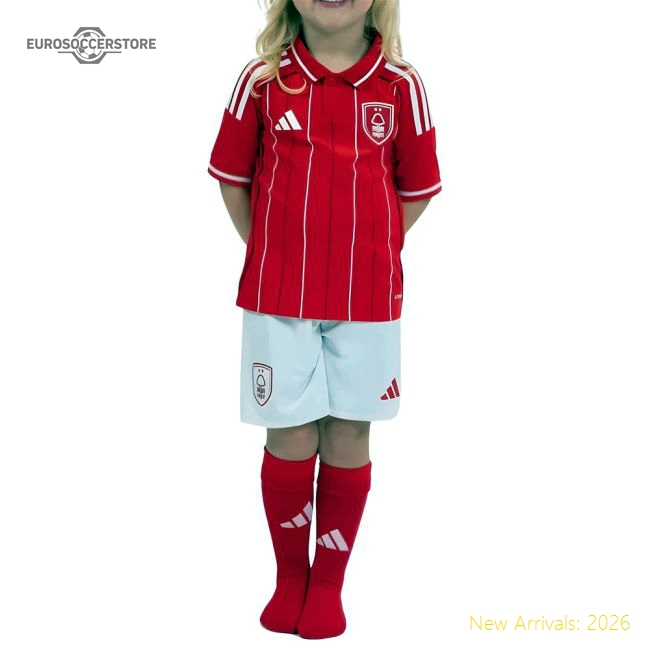 2025-2026 Nottingham Forest Home Mini Kit-Football Jersey Hub
