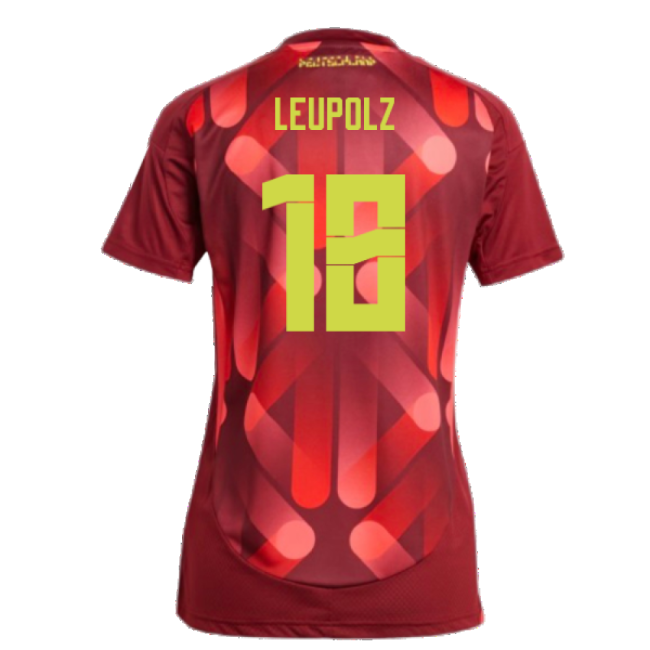 2025-2026 Germany Womens Away Shirt (Ladies) (Leupolz 18)-Football Jersey Hub