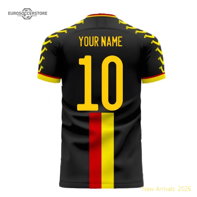 Belgium 2025-2026 Away Concept Football Kit (Viper) (Your Name)-Football Jersey Hub