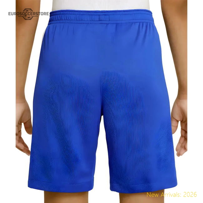 2025-2026 England WEC Home Football Shorts (Blue) - Kids-Football Jersey Hub