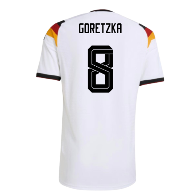 2026-2027 Germany Authentic Home Shirt (Goretzka 8)-Football Jersey Hub