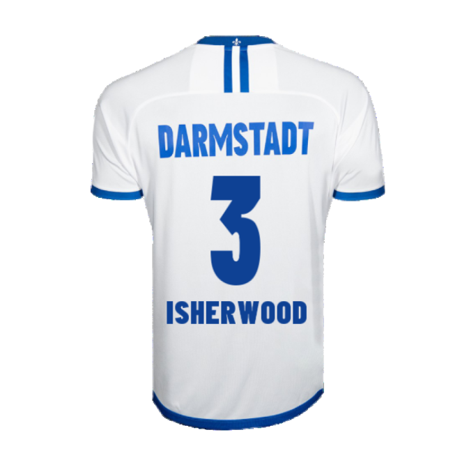 Darmstadt 2022-23 Away Shirt (XS) (Mint) (Isherwood 3)-Football Jersey Hub