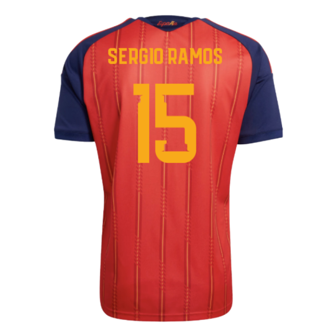 2026-2027 Spain Home Shirt (Sergio Ramos 15)-Football Jersey Hub