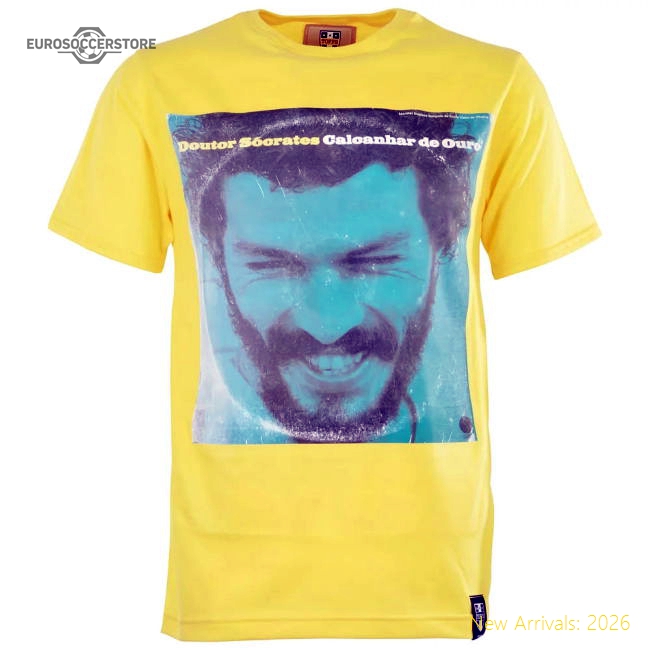 Pennarello: LPFC - Socrates T-Shirt - Yellow-Football Jersey Hub