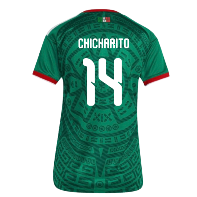 2026-2027 Mexico Home Shirt (Womens) (Chicharito 14)-Football Jersey Hub